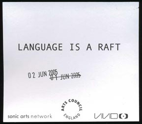 laguage is a raft sponsers and llinks